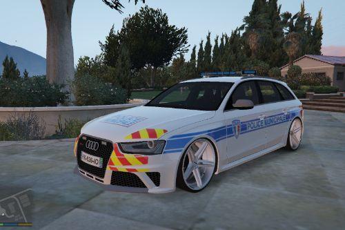 Audi RS4: French Police Municipale